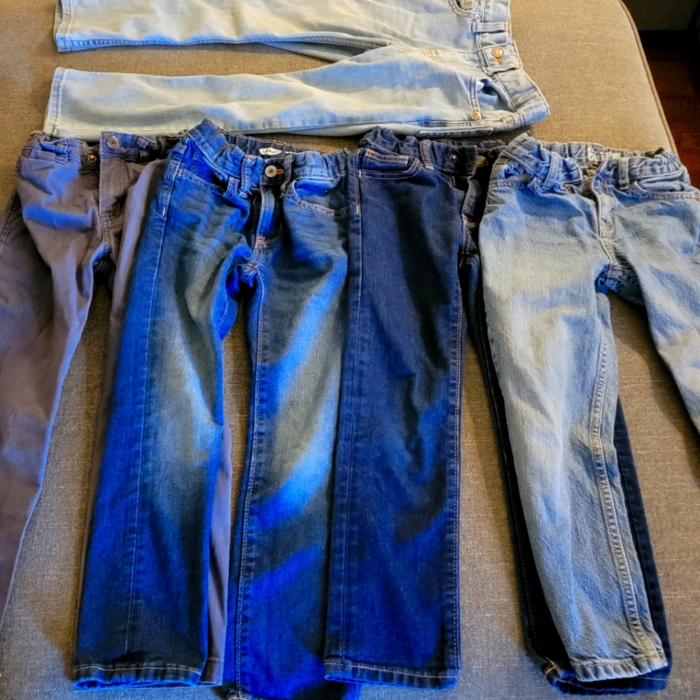 Multi pairs Boys jeans Size 6